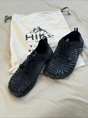 HF Active Women's Black Lightweight Trail Sneakers